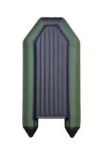 Барс-2800 НДНД зеленый-чёрная (лодка пвх под мотор НДНД)
