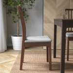 Стул - EKEDALEN IKEA/ ЭКЕДАЛЕН ИКЕА, 95х45х51 см, коричневый/серый