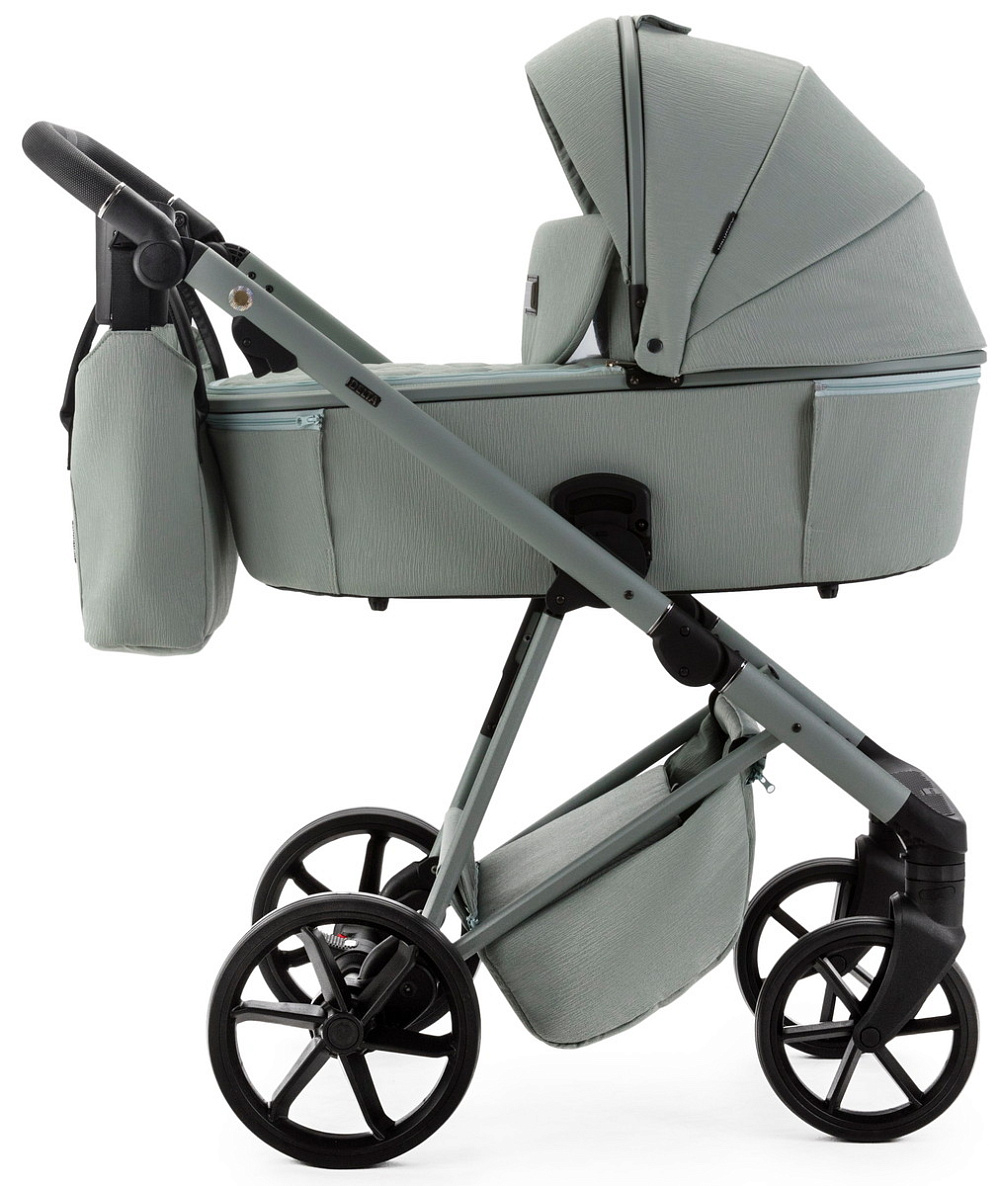 Детская коляска Adamex Delta Natura 2 в 1 DN-8-MINT (МЯТА)