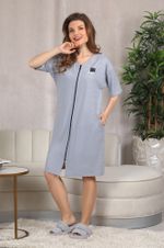 Халат Эва Виотекс СЕРЫЙ