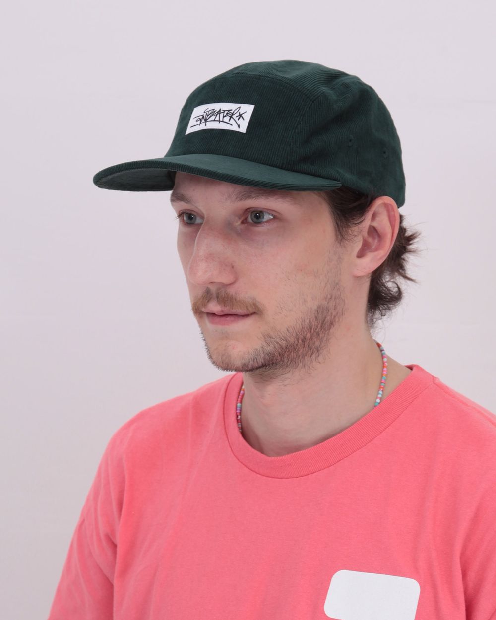 Кепка ANTEATER 5Panel Velvet Зеленая