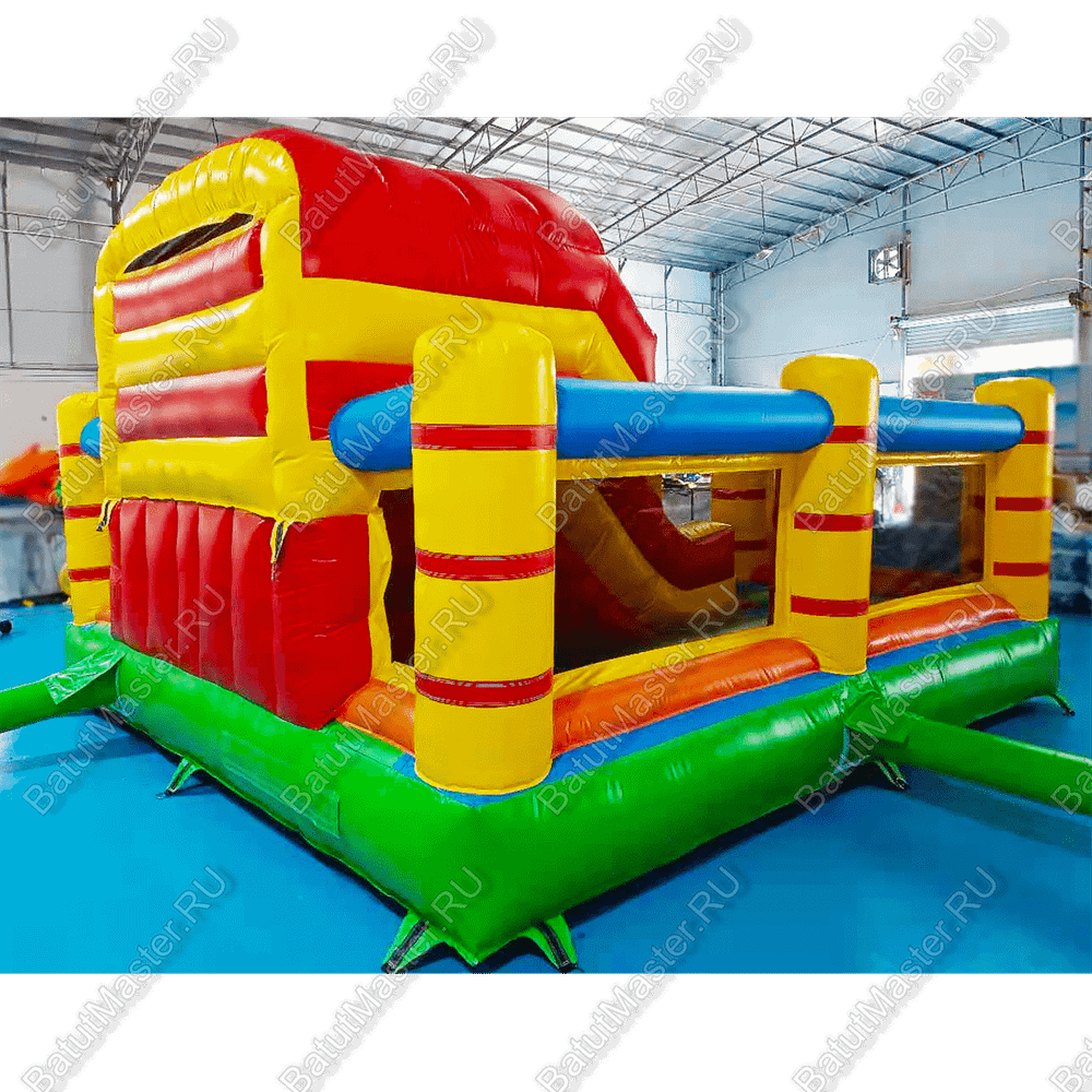 Надувной батут "Спорткомплекс 2", без столбиков, 4,5*4,5*3 м