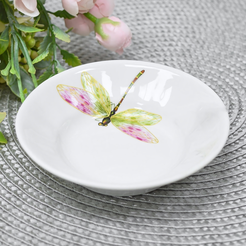 Блюдце для варенья форма 89 Стрекоза