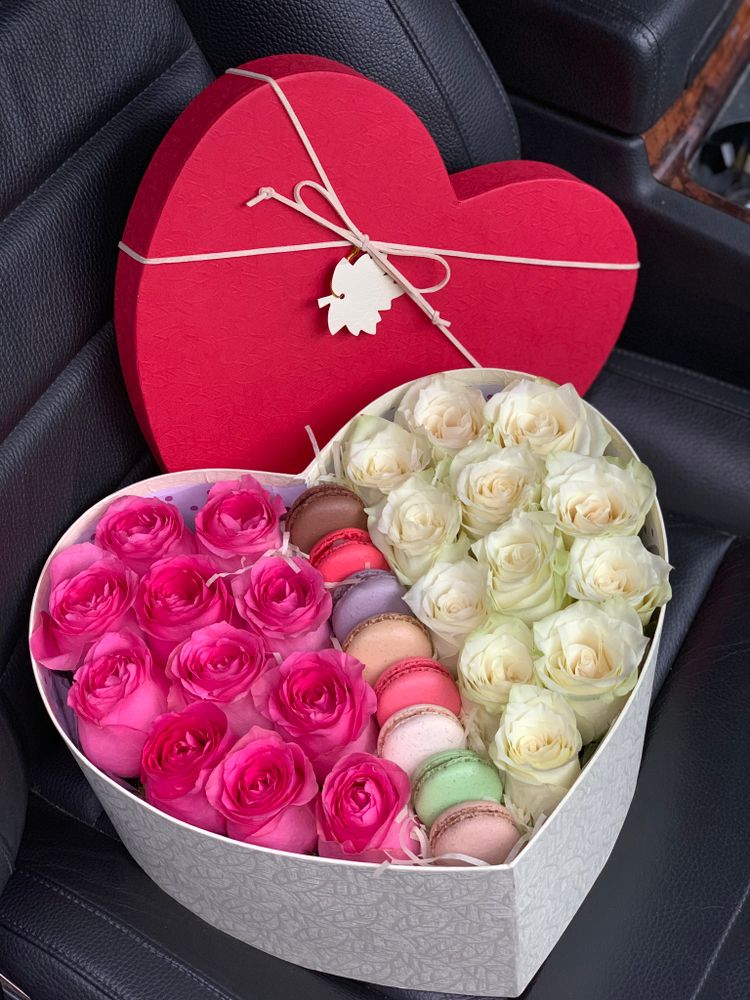 Сладкий подарок &quot;Sweet heart &amp; Roses&quot;