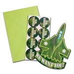 Приглашение «Камуфляж», 8 шт