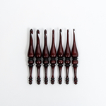 Набор Крючков для вязания из древесины сибирского кедра (7 шт. 4-10 мм) KN18