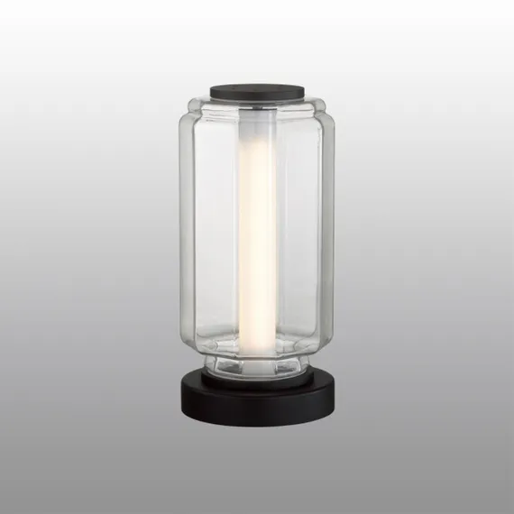 5409/10TL HIGHTECH ODL_EX24 141 черный/прозрачный/металл/стекло/акрил Настольная лампа LED 10W 3000K 700Лм JAM