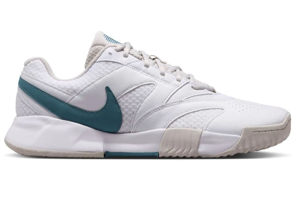 Мужские кроссовки теннисные Nike Court Lite 4 Clay - white/somkey blue/new slate