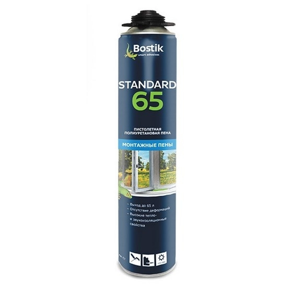 Пена монтажная Bostik PRO Standard 65 750 мл