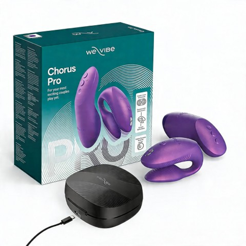 Вибратор для пар We-Vibe Chorus Pro фиолетовый