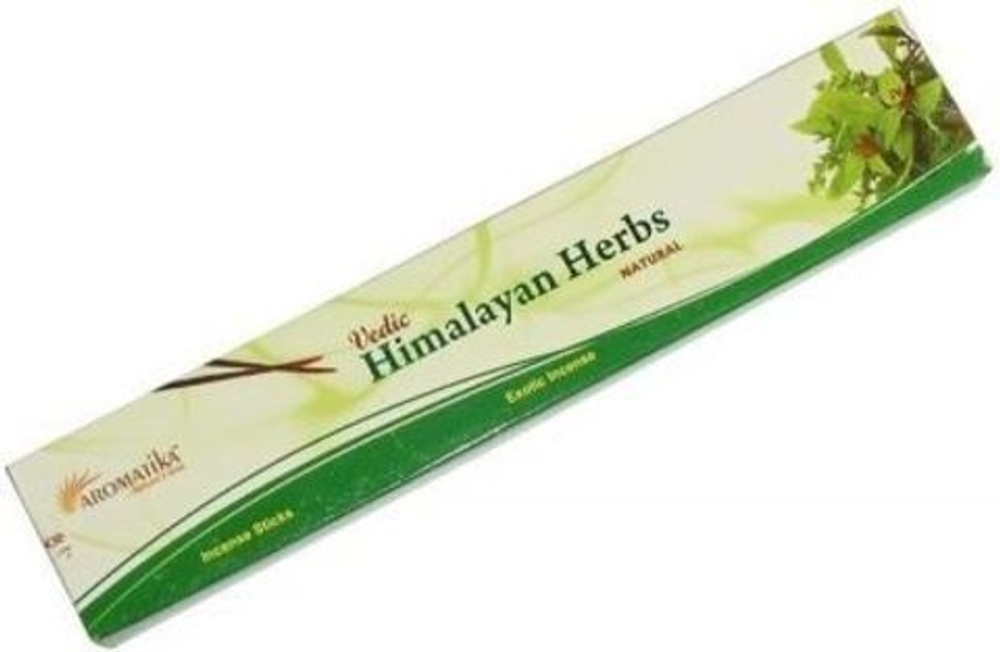 Vedic Himalayan Herbs Благовоние-масала Гималайские Травы, 15 г