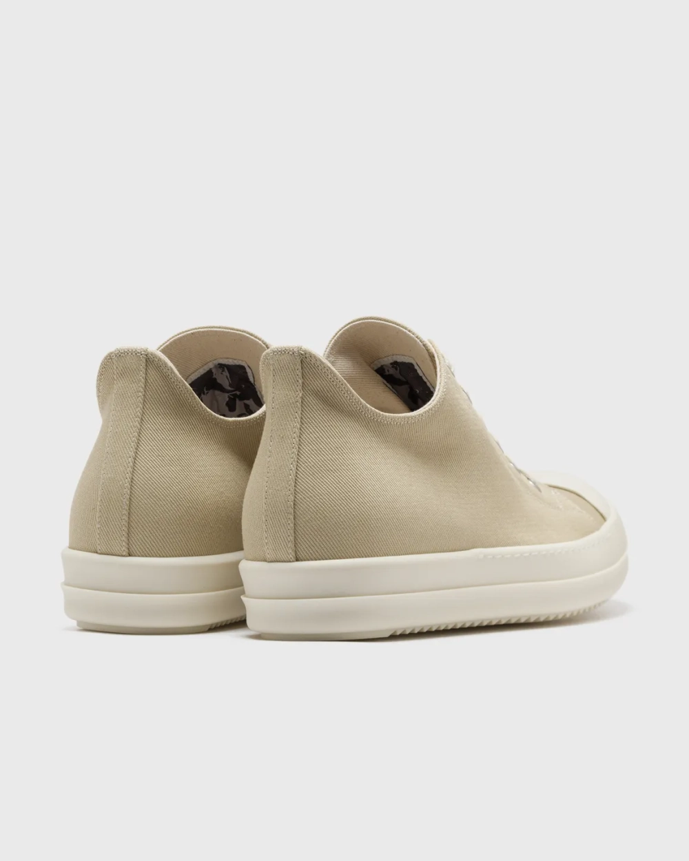 RICK OWENS DRKSHDW КРОССОВКИ БЕЖЕВЫЕ НИЗКИЕ