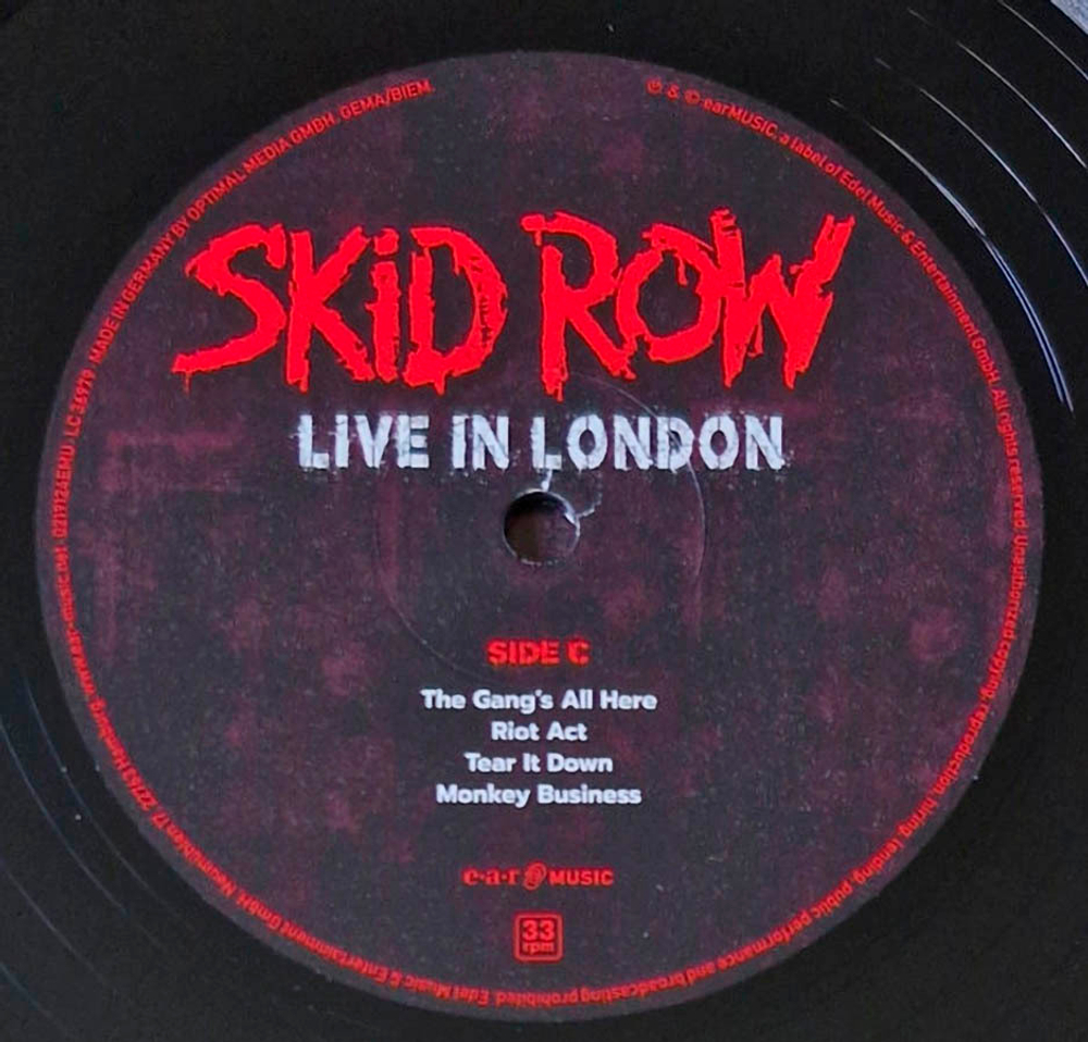 Skid Row / Live In London (2LP)