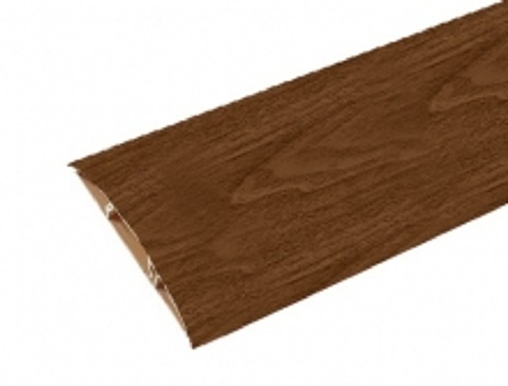 Наличник с к/к 70мм "ИД" Орех 2,2м полукр. ПВХ