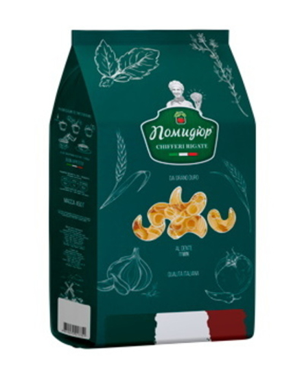 Макароны "Помидюр" Рожки рифленые 450г. Лида