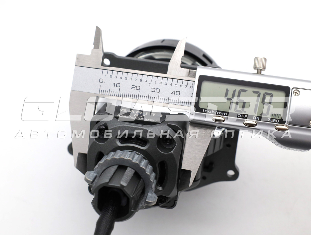 Билед модули Sariti S7 3.0 дюйма, 2 чипа, 5500К, 12V, 49W/58W, крепление 3R и съемное гаечное (комплект, 2шт)