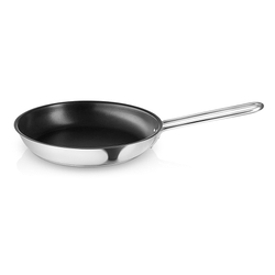 Сковорода stainless steel с антипригарным покрытием slip-let®, D24 см