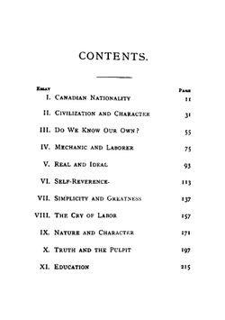 Canadian Nationality, the Cry of Labor, and Other Essays | Warren Franklin Hatheway