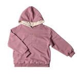 Худи в стиле oversize Пудра