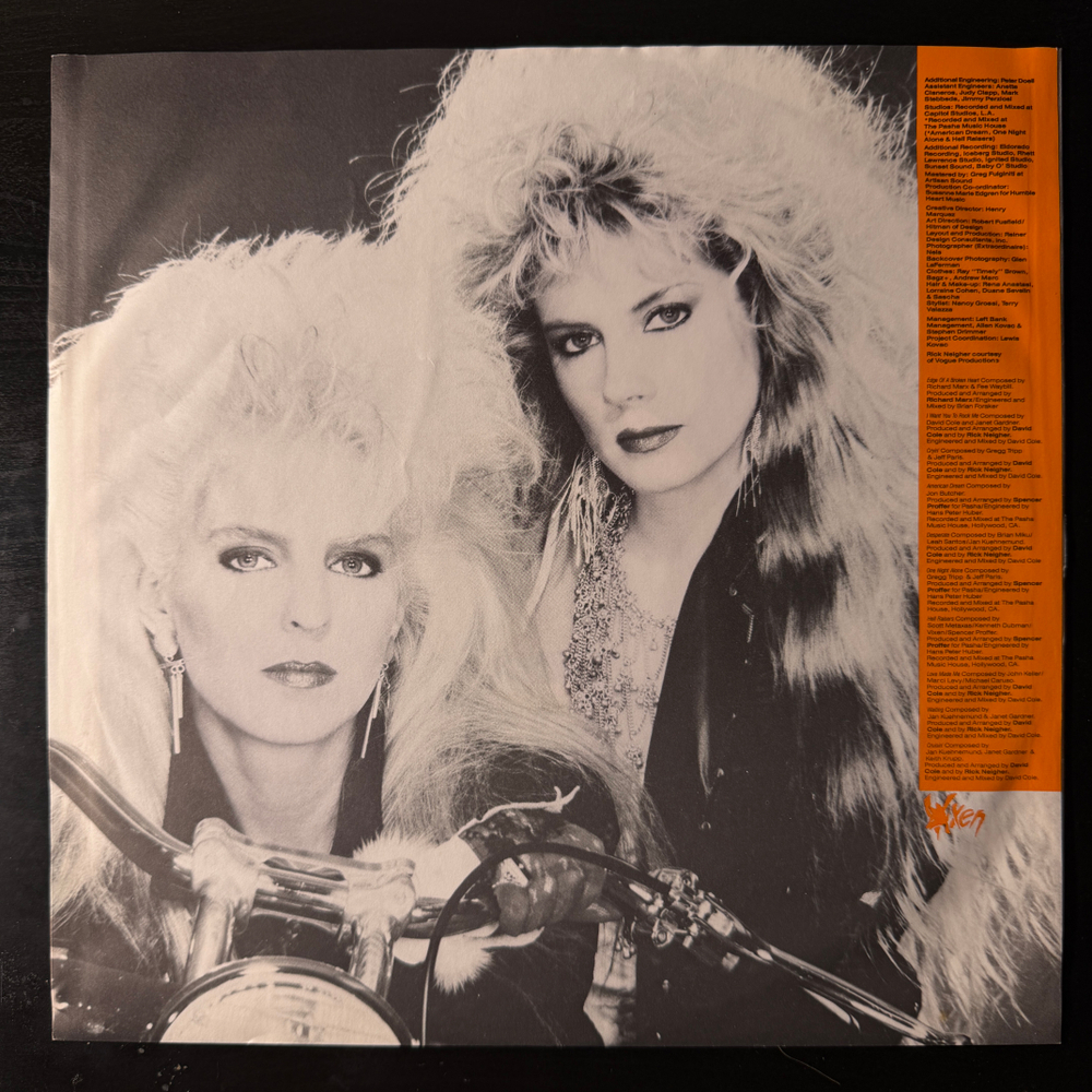 Vixen – Vixen (Европа 1988г.)