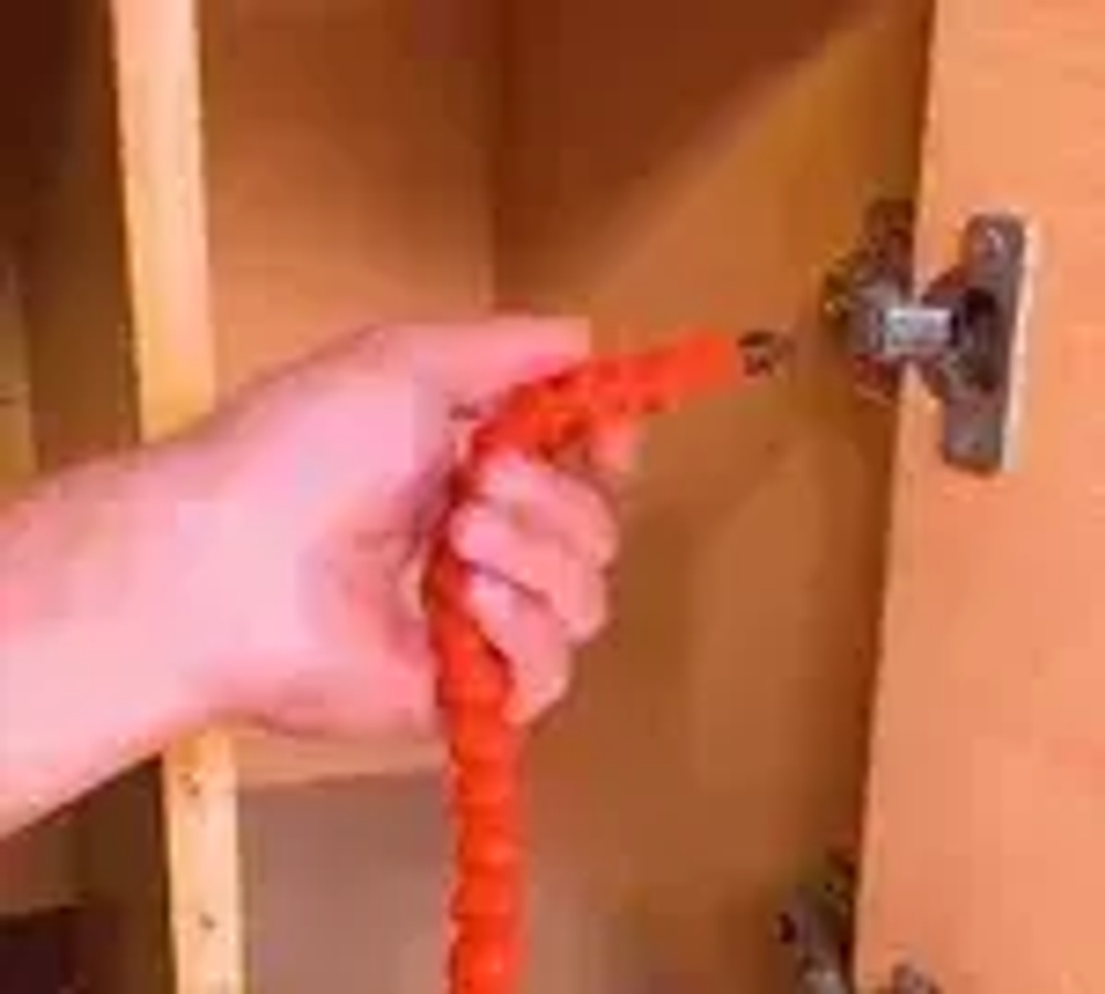 Насадка угловая / Адаптер угловой гибкий на дрель /Гнущийся удлинитель для шуруповерта 295мм