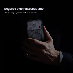 Чехол прозрачный тонированный c MagSafe на iPhone 17 Pro, серия CamShield Pro Magnetic (обновленная двойная защитная шторка для камеры) от Nillkin