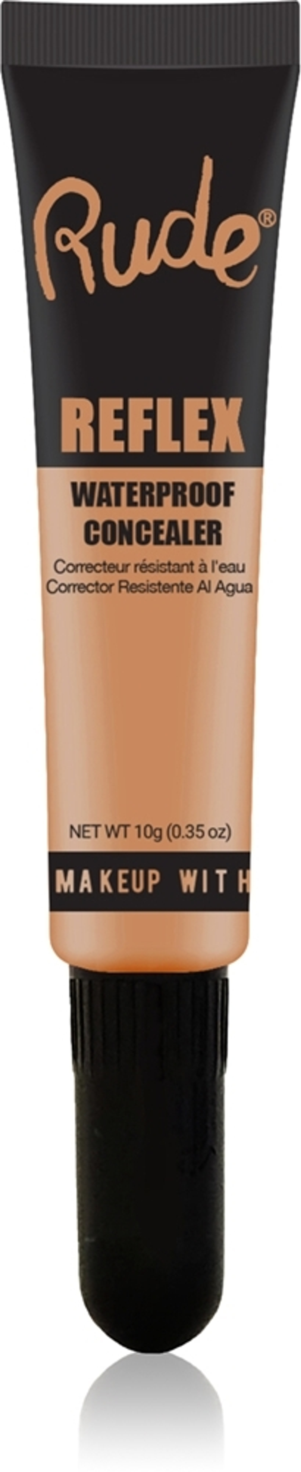 Rude Cosmetics Reflex Waterproof Concealer - Водостойкий консилер для идеального покрытия, 10 g