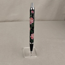 Коллекционная ручка Parker шариковая "Пионы" с ручной росписью Палех