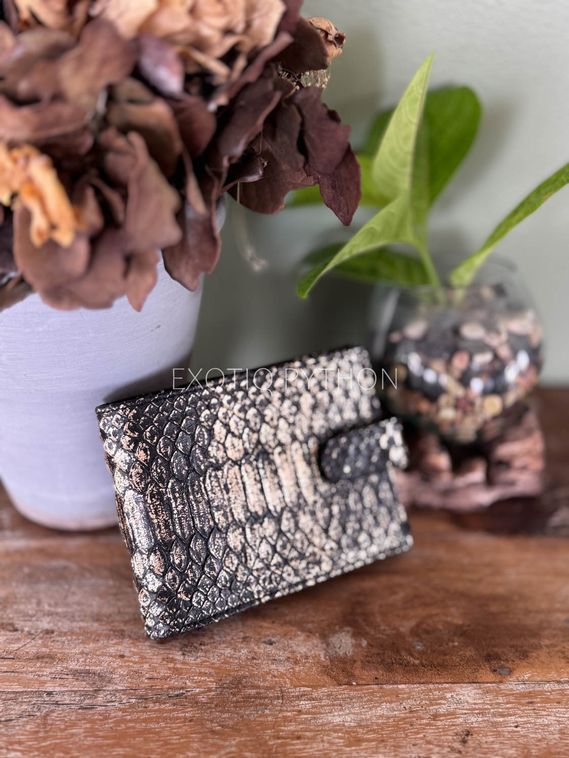 Бифолд кошелек из питона WA-251