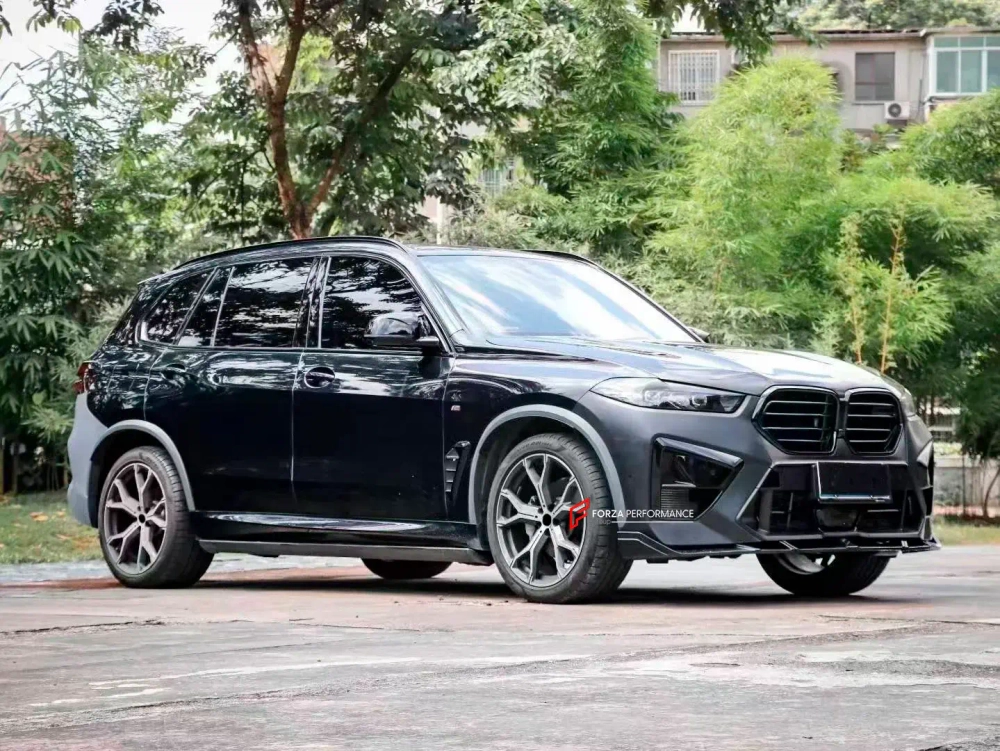 Обвес переделка для BMW X5 G05 Рестайлинг 2023+ в X5M F95 Рестайлинг БМВ