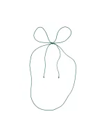 Плетенный шнурок, зеленый / Green