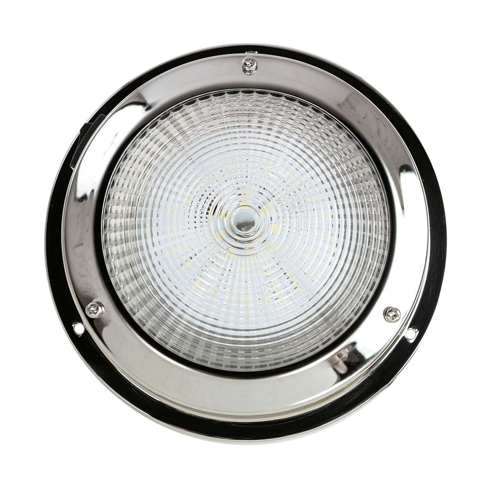 Светильник каютный светодиодный 12В, D137 мм, белый свет