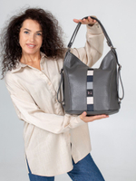 GERA Сумка-рюкзак женская через плечо, трансформер