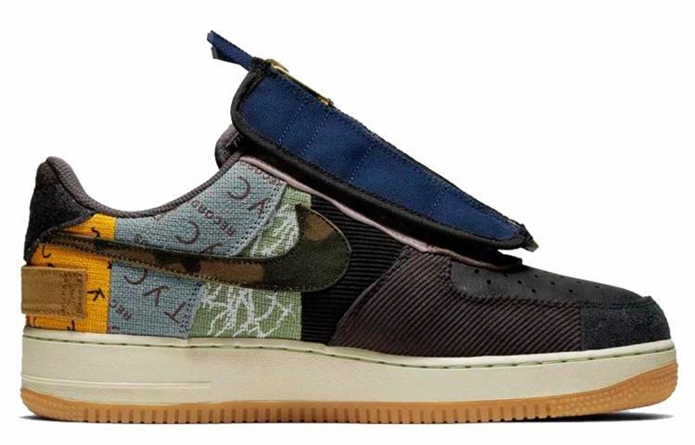 Кроссовки Travis Scott X Nike Air Force 1 Cactus Jack Ts