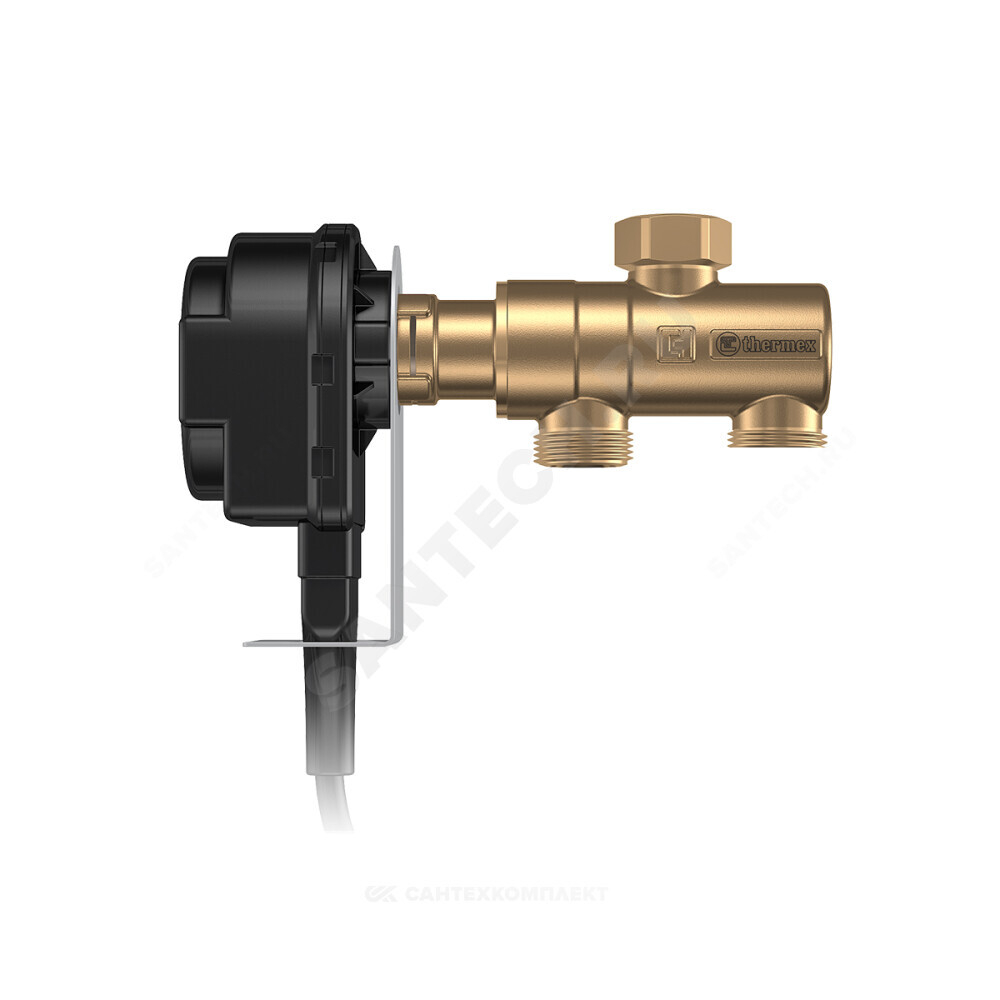 Комплект трехходового клапана dLine S 3/4" с электроприводом для соединения котла с бойлером THERMEX ЭдЭБ02785