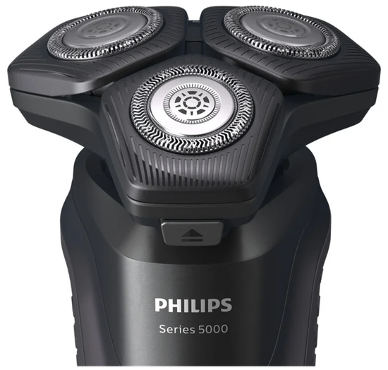 Электробритва Philips Умная электробритва для сухого и влажного бритья Philips Series 5000 SkinIQ S5588/38, черный
