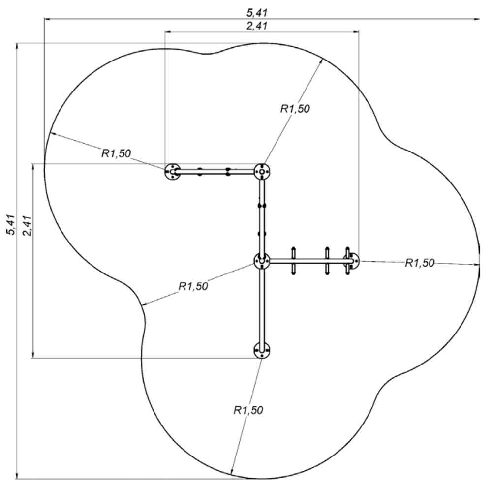 Гибкие элементы для лазания Аметист СРО405.00