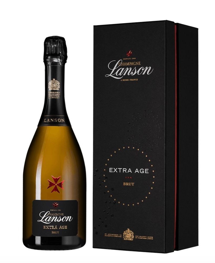 Шампанское Lanson Extra Age Brut gift box, 0,75 л.