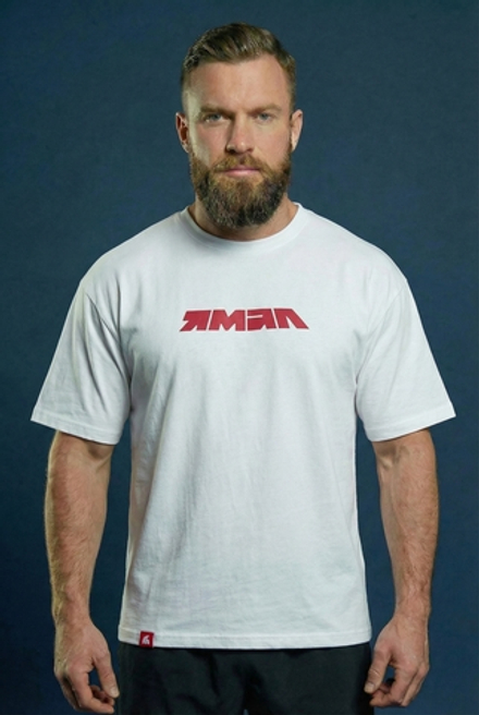 Футболка оверсайз с нанесением Ямал "Дорога"