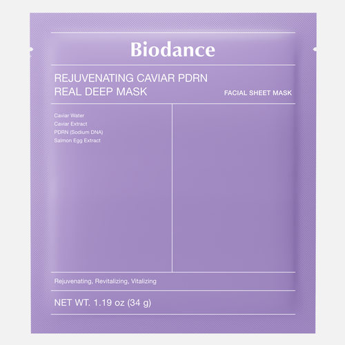 BIODANCE Омолаживающая гидрогелевая маска с ПДРН Rejuvenating Caviar PDRN Real Deep Mask, 34 гр