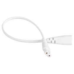 Кабель соединительный для линейного светильника ЭРА C7-С8-0,25 2-pin 0.25 м коннекторы IEC C7-IEC C8 | Аксессуары для фито светильников