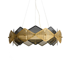 Pendant design lamp Skrit  ( Gold+Black )