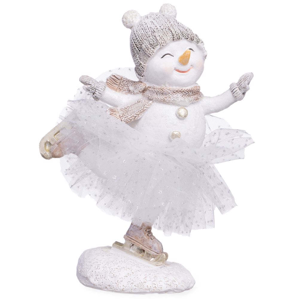 СТАТУЭТКА "СНЕГОВИК" 14Х7Х17,5 СМ