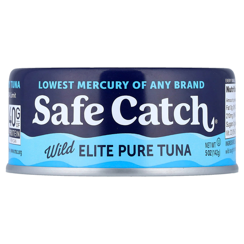 Safe Catch, Wild Elite Pure Tuna, 142 г (5 унций)