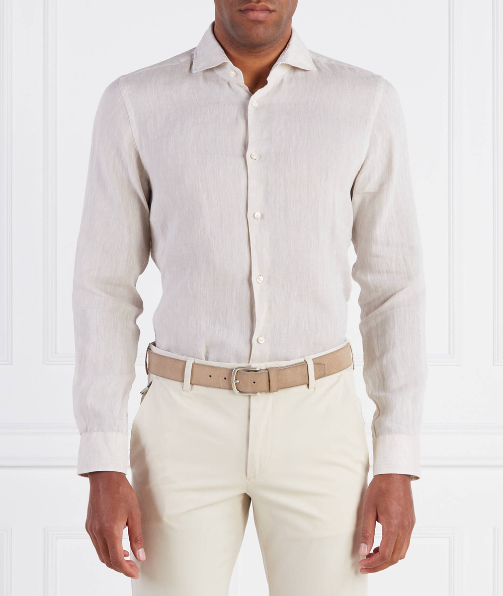 Льняная рубашка Joop! - бежевый(30036138)