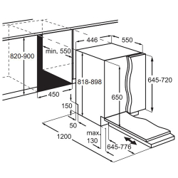 Встраиваемая посудомоечная машина Electrolux EEA23200L