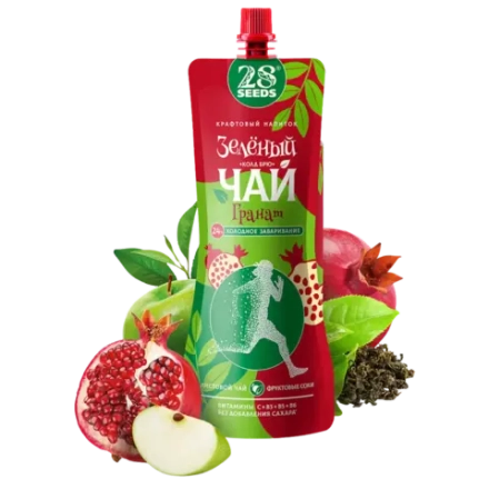 Зеленый чай «Колд Брю» Гранат