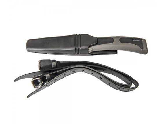 Нож Sargan Crast Черный Черные ножны