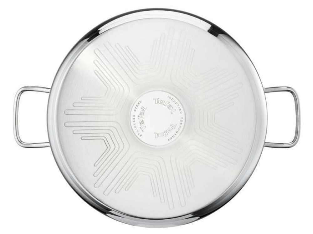 Высокая кастрюля с крышкой Tefal Intuition 32 см 14,5 л B9087414