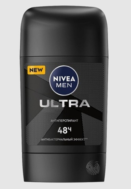 Nivea Men Дезодорант-антиперспирант стик Ultra, 50 мл
